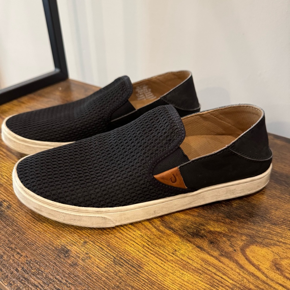 OluKai Pehuea Breatable Shoe with Drop Down Heel